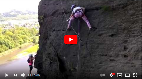 Film YouTube - via ferrata Hladový poutník