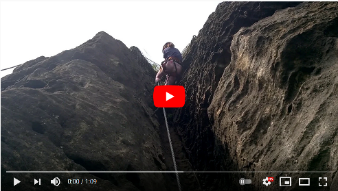 Film YouTube - via ferrata Vzpomínka